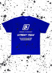 Build A Legacy - Promo Heavyweight T-Shirt Blue