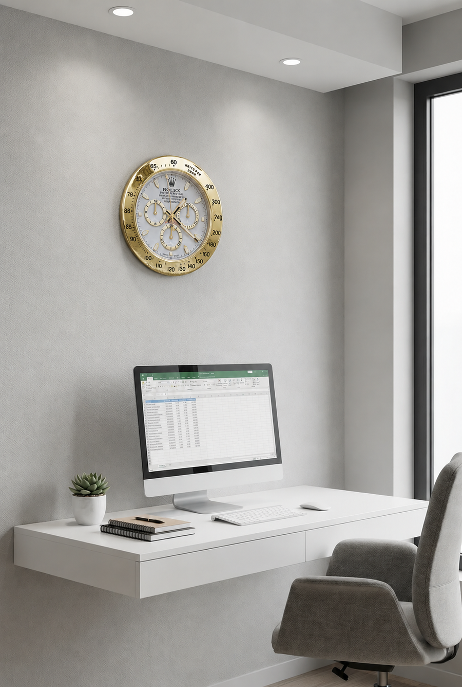 Wall Clock Watch