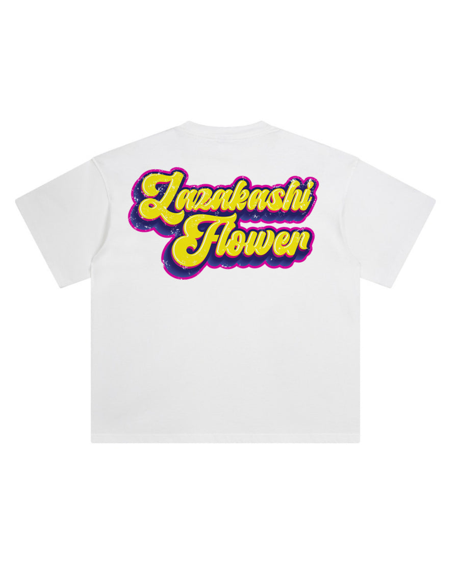 Zazakashi White T-shirt