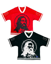 Oversized Jesus Jersey (Black or Red)