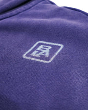 Healthy Lungz Full Zip Up Hoodie - Purple Haze