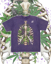 Purple Haze Healthy Lungz Heavyweight T-Shirt