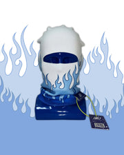 Triple Flame Blue Balaclava (Ski Mask)
