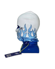 Triple Flame Blue Balaclava (Ski Mask)