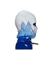Triple Flame Blue Balaclava (Ski Mask)